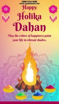 Happy Holi Ikhadi Lebhizinisi template