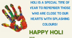 HAPPY HOLI QUOTE TEMPLATE Facebook Ad
