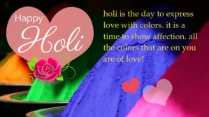 Happy Holi twitter post template