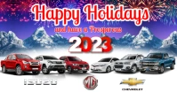 Happy Holidays 2023 Immagine condivisa di Facebook template