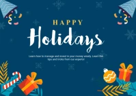 Happy Holidays Banner Template Ikhadi leposi