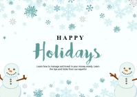 Happy Holidays Banner Template Ikhadi leposi