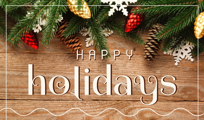 Holiday Temolate Happy Holidays Card Template | PosterMyWall