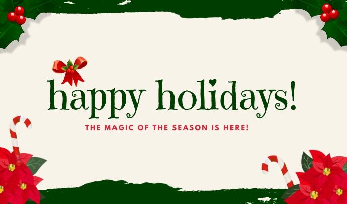 Happy Holidays Card Templates | PosterMyWall