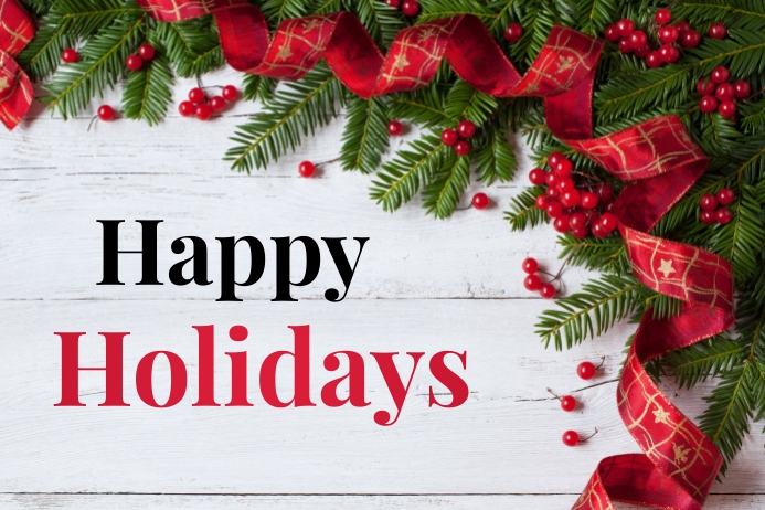 Happy holidays flyer Template | PosterMyWall happy-holidays-flyer-template-postermywall
