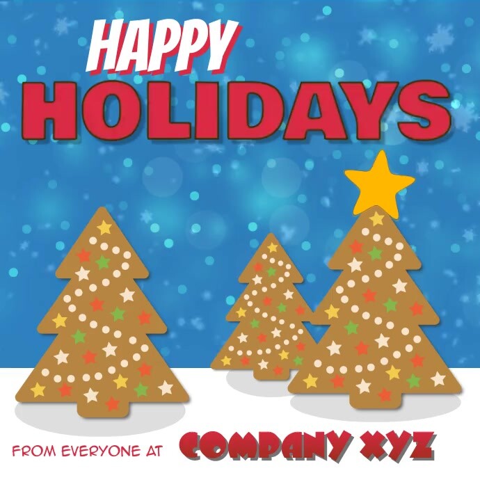 Modello Buone Vacanze Instagram Square Video Post Postermywall