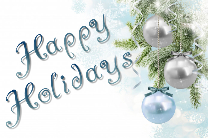 Happy Holidays Template PosterMyWall