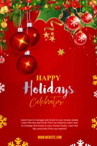 Happy Holidays Tumblr Graphic template
