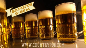 Happy Hour Bar Digital Template