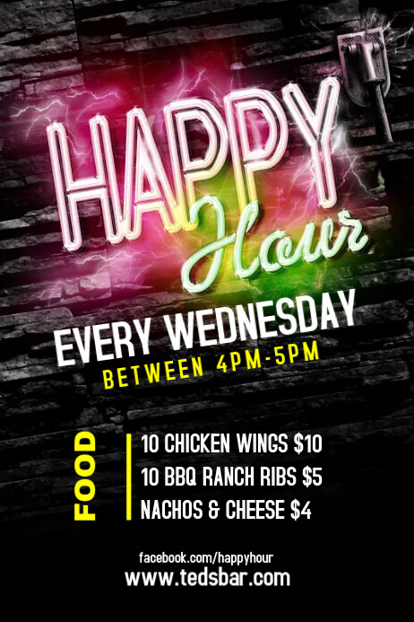 Customize 10 810 Bar Flyer Templates Postermywall