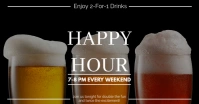 Happy Hour Bars Facebook Ad Template