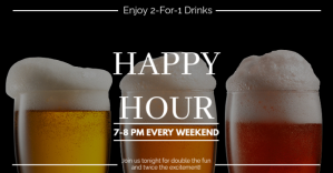Happy Hour Bars Facebook Ad Template