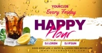 happy hour Imagen Compartida en Facebook template