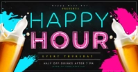 Happy Hour Facebook Shared Image template