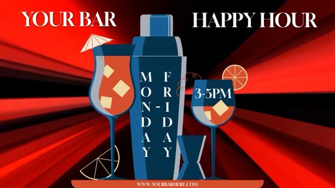 HAPPY HOUR Umbukiso Wedijithali (16:9) template