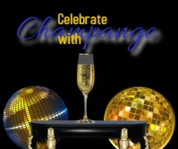 happy hour,  drinks, champagne, restaurant, menus, new years, party, año nuevo Groot Reghoek template
