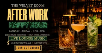 Happy Hour Event Image partagée Facebook template