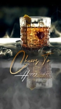 Happy Hour Flyer Templates Instagram Reel