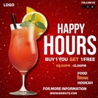 happy hour happy hour flyer happy hour poster template