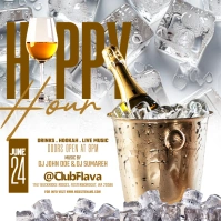 Happy Hour Instagram Post template