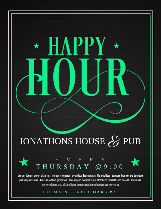 Copy of Happy hour PosterMyWall