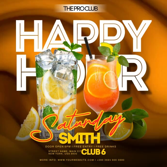 Happy Hour Template Iphosti le-Instagram