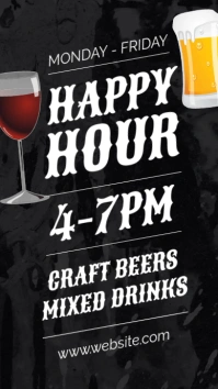 Happy hours Instagram Story template