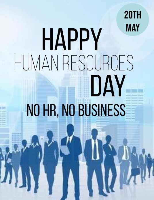 Copy of Happy HR Day / Human Resources Day | PosterMyWall