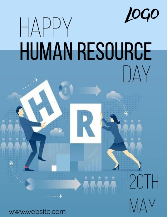 Happy HR Day / Human Resources Day Template | PosterMyWall
