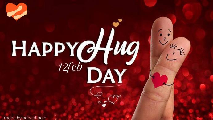 Happy hug day Template | PosterMyWall