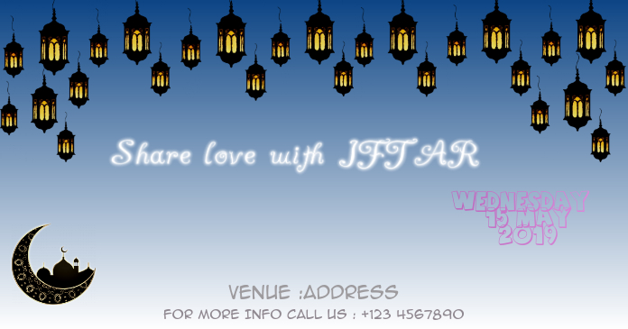 Happy Iftar Template PosterMyWall Happy Iftar Template PosterMyWall