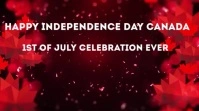 Happy independence day Canada 1st July video template