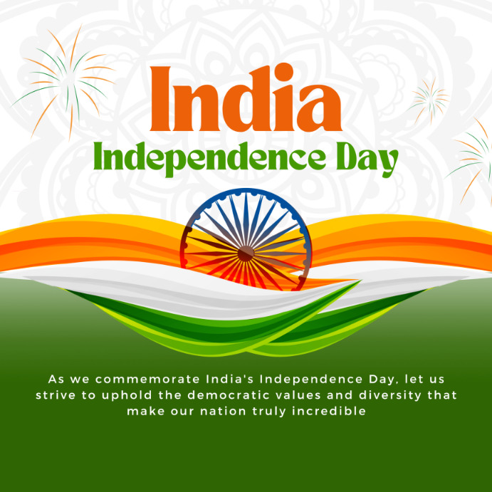 Happy Independence Day Template PosterMyWall happy-independence-day-template-postermywall