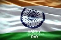 Happy Independence Day Flag template