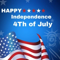 Happy Independence Day  Logo Logotyp template