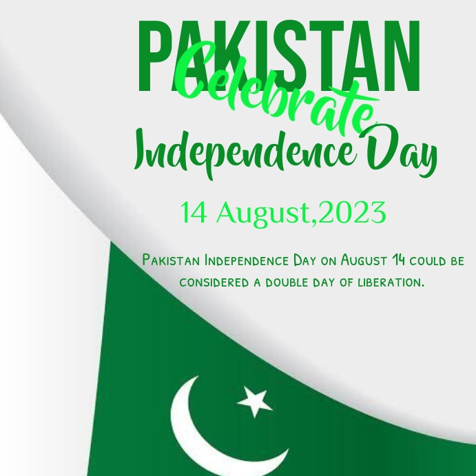 Copy of Happy Independence Day Pakistan Instagram Pos | PosterMyWall