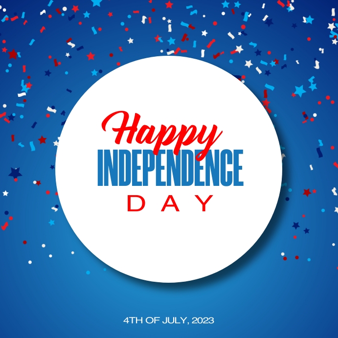 Copy of Happy independence Day template | PosterMyWall