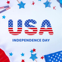 Happy independence day Usa Instagram Post template