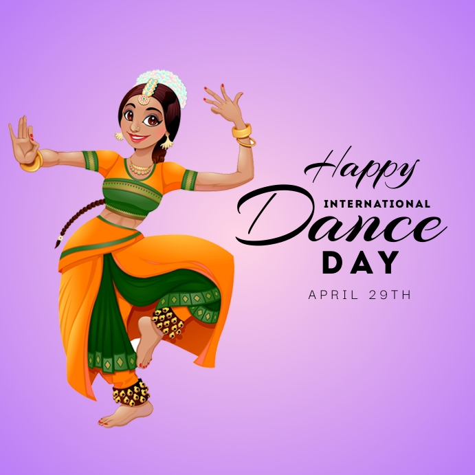happy international dance day Template | PosterMyWall