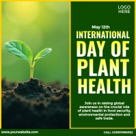 Happy International Day of Plant Health Instagram Post template