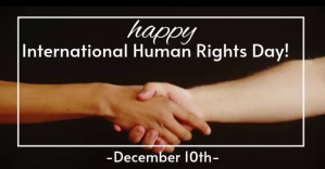 Happy international human rights day video Изображение, которым поделились на Facebook template