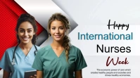 Happy International Nurses Week Poster Presentation (16:9) template