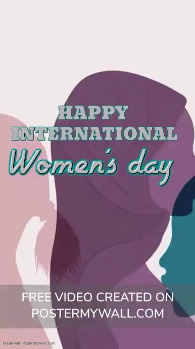 Happy international women's day 2024 Tiktok Video template