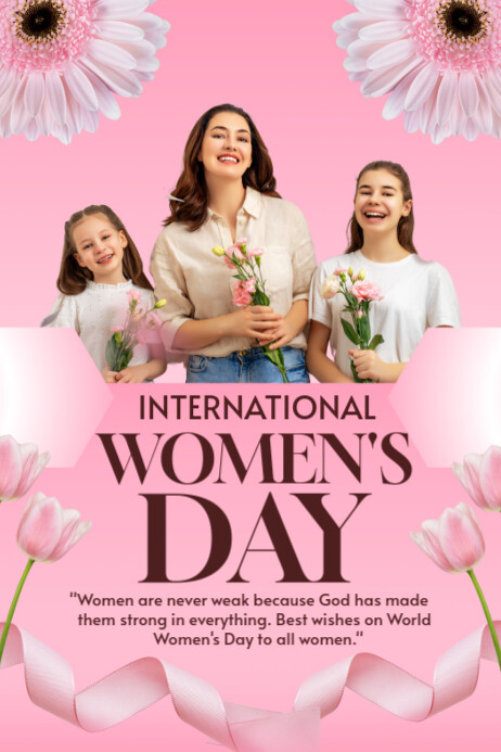 Plantilla de Happy International women's Day 2025 | PosterMyWall