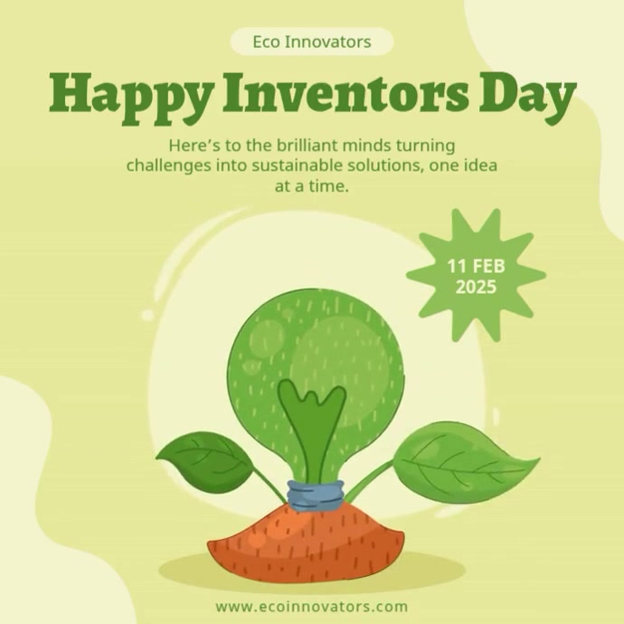 Inventors Day Celebration Template | PosterMyWall
