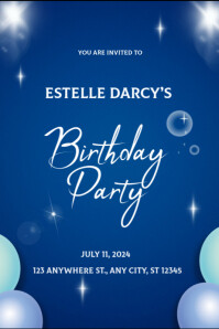 happy invitation invitation design Template | PosterMyWall