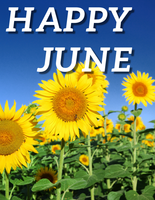 Copy of Happy june | PosterMyWall