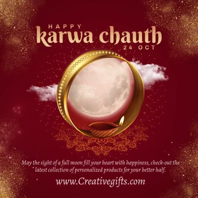 Happy Karwa Chauth Post Template PosterMyWall