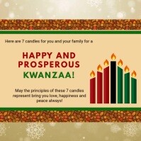 Happy Kwanzaa Wish Animation Design Template Postermywall