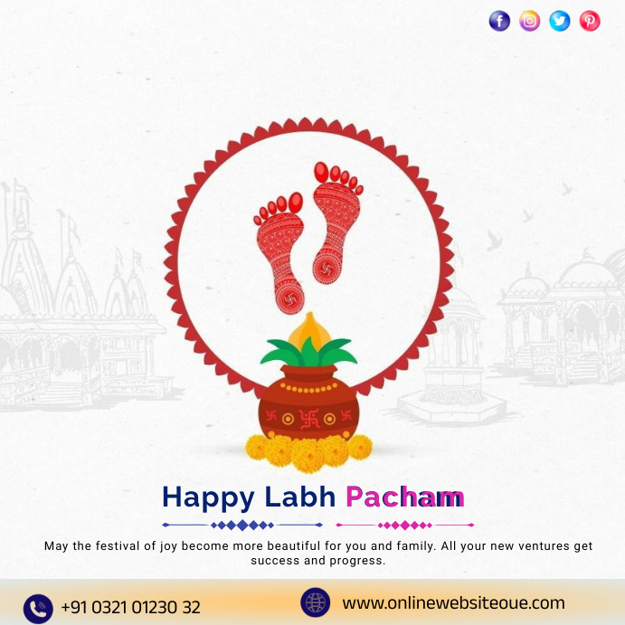 happy labh panchami Template | PosterMyWall